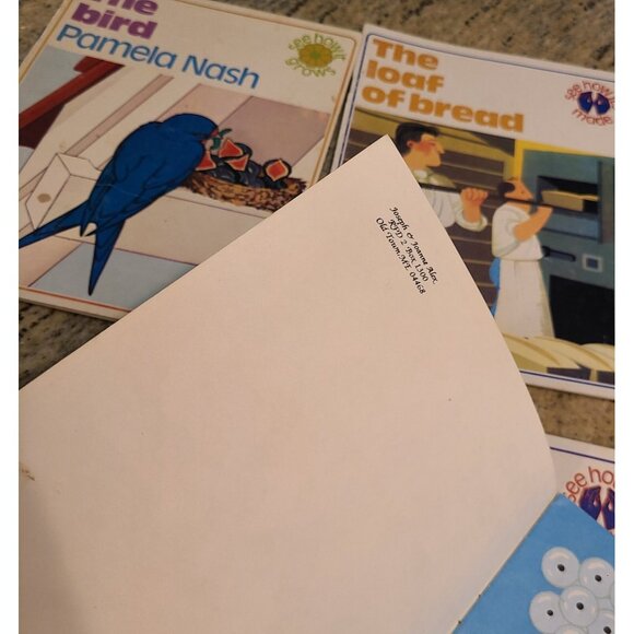 Lot of 23 Modern Curriculum Pamela Nash See How It Grows & See How It's Made - Picture 5 of 12